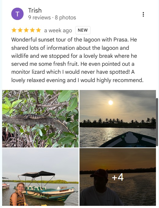 Guest Review Screenshot - Prasa Boat Safari