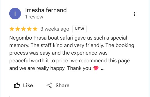 Guest Review Screenshot - Prasa Boat Safari